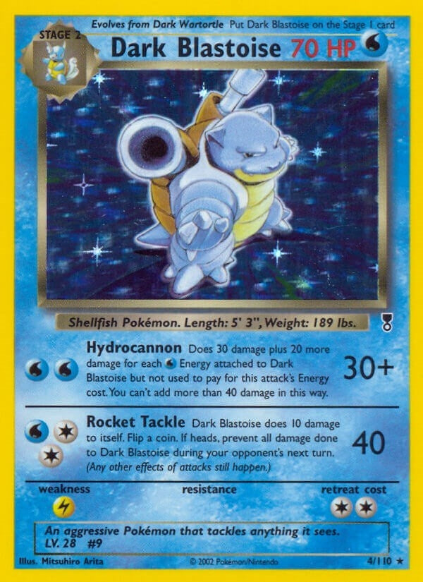 Image for Dark Blastoise (004/110) (Legendary Collection) (LC) - Pokemon