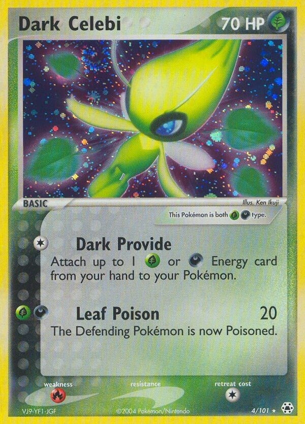 Image for Dark Celebi (4/101) (EX Hidden Legends) (HL) - Pokemon