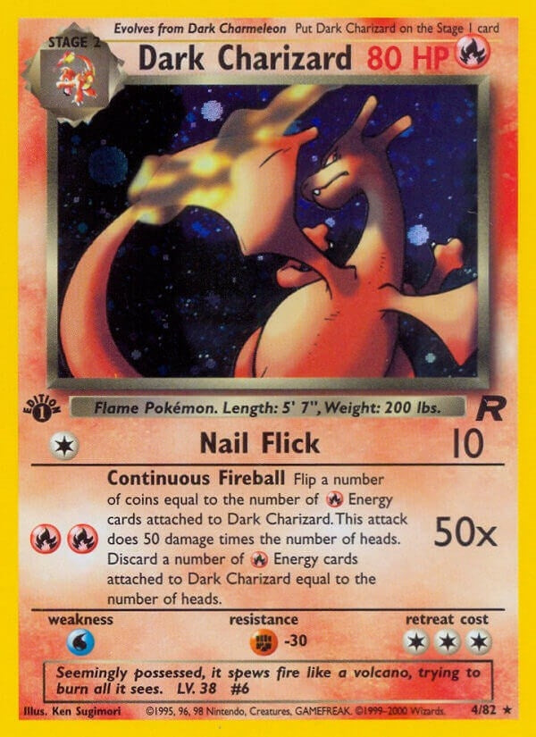 Image for Dark Charizard (4) (04/82) (Team Rocket) (TR) - Pokemon
