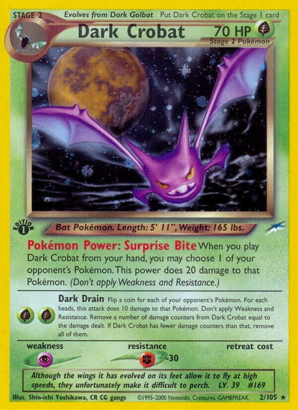 Image for Dark Crobat (002/105) (Neo Destiny) (N4) - Pokemon