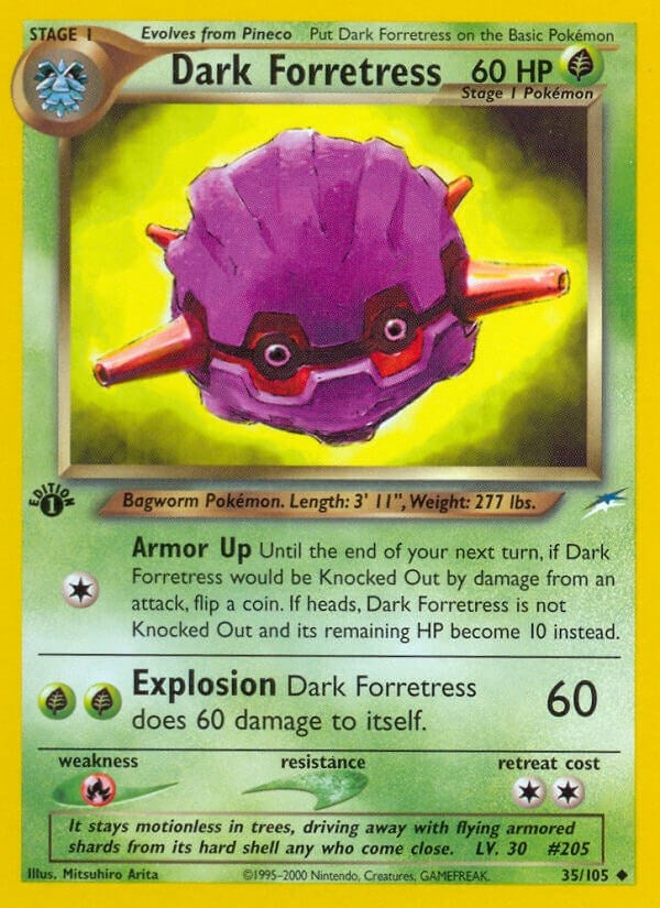 Image for Dark Forretress (035/105) (Neo Destiny) (N4) - Pokemon