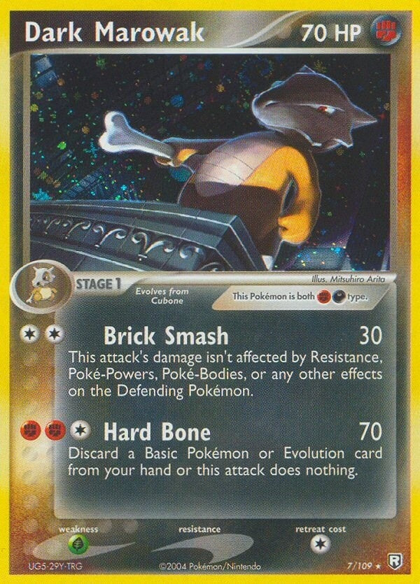 Image for Dark Marowak (7/109) (EX Team Rocket Returns) (RR) - Pokemon