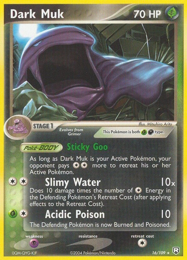 Image for Dark Muk (16/109) (EX Team Rocket Returns) (RR) - Pokemon