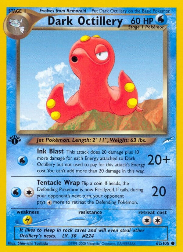 Image for Dark Octillery (062/105) (Neo Destiny) (N4) - Pokemon