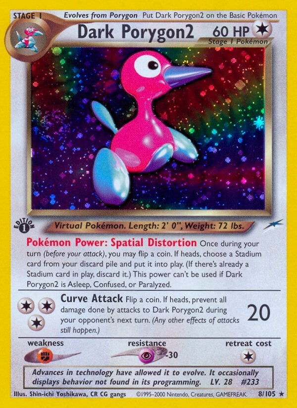 Image for Dark Porygon2 (008/105) (Neo Destiny) (N4) - Pokemon