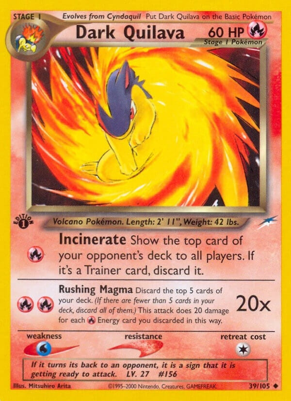 Image for Dark Quilava (039/105) (Neo Destiny) (N4) - Pokemon
