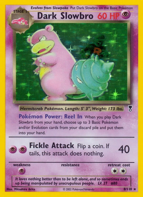 Image for Dark Slowbro (008/110) (Legendary Collection) (LC) - Pokemon