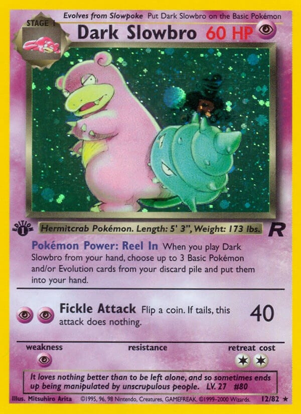 Image for Dark Slowbro (12) (12/82) (Team Rocket) (TR) - Pokemon
