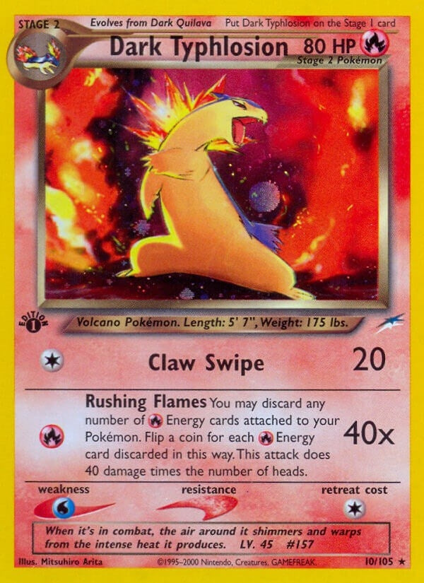 Image for Dark Typhlosion (010/105) (Neo Destiny) (N4) - Pokemon