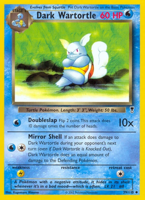Image for Dark Wartortle (039/110) (Legendary Collection) (LC) - Pokemon