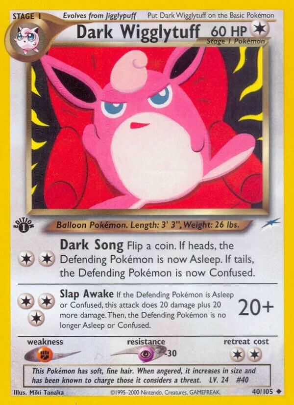 Image for Dark Wigglytuff (040/105) (Neo Destiny) (N4) - Pokemon