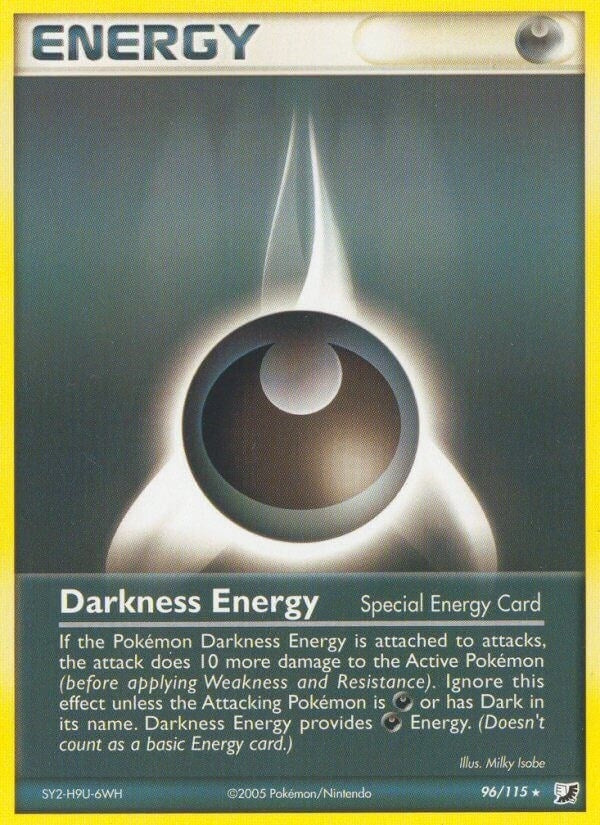 Image for Darkness Energy (Special) (96/115) (EX Unseen Forces) (UF) - Pokemon