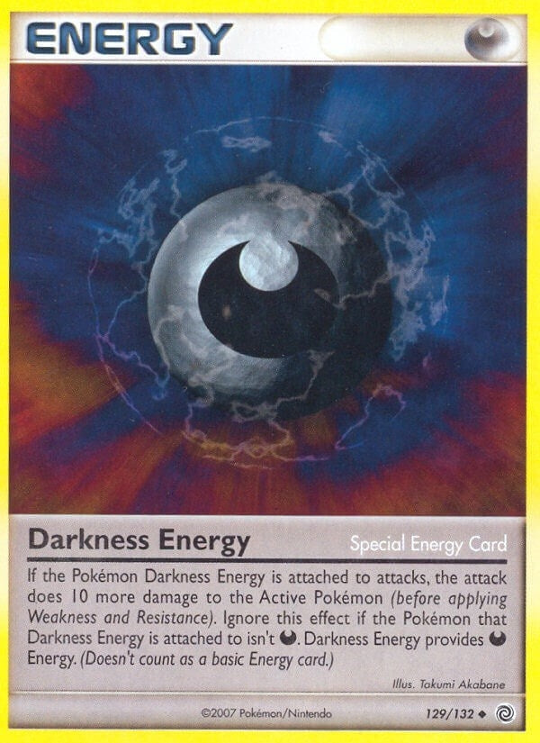Image for Darkness Energy (129/132) (Secret Wonders) (SW) - Pokemon