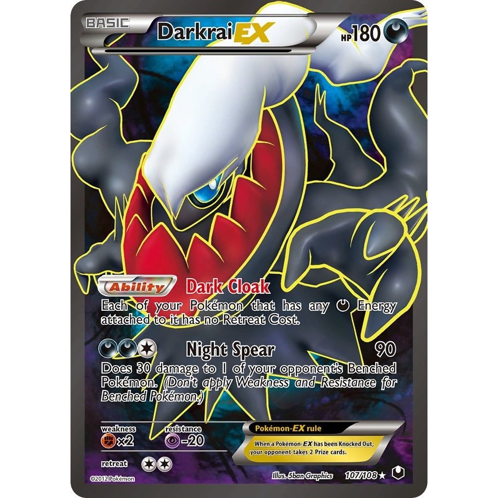 Image for Darkrai EX (107 Full Art) (107/108) (Dark Explorers) - Pokemon