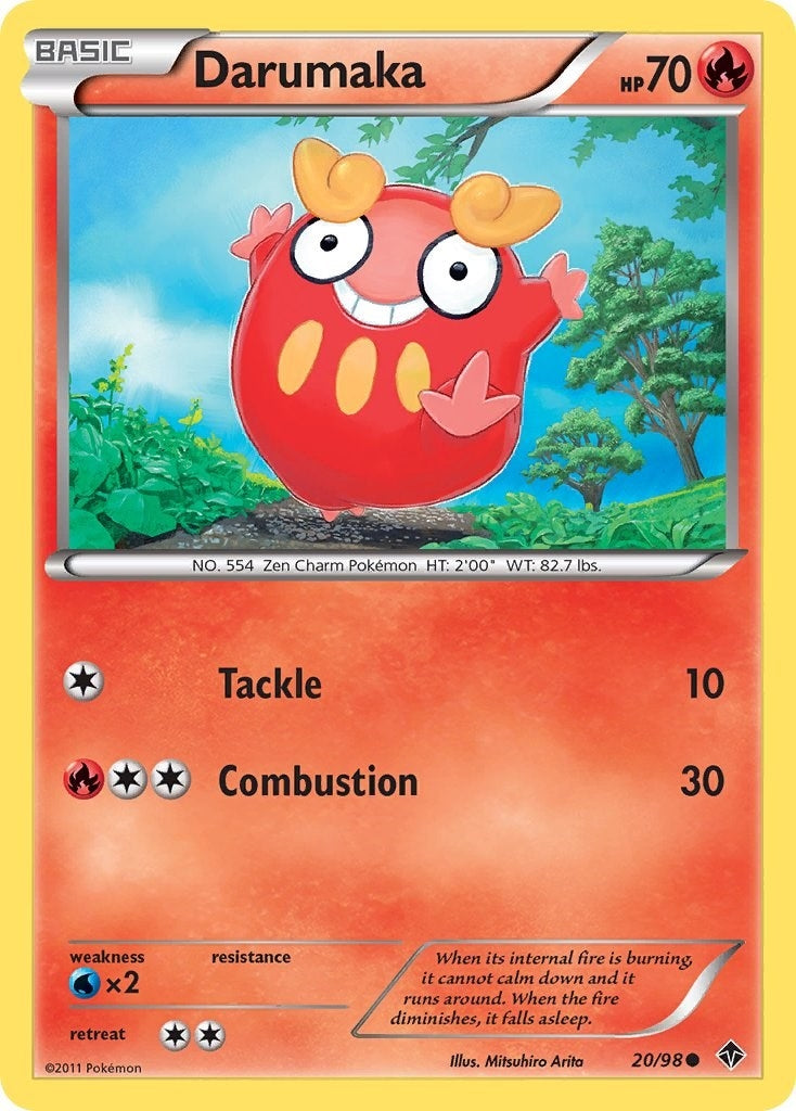 Image for Darumaka (20/98) (Emerging Powers) (EPO) - Pokemon