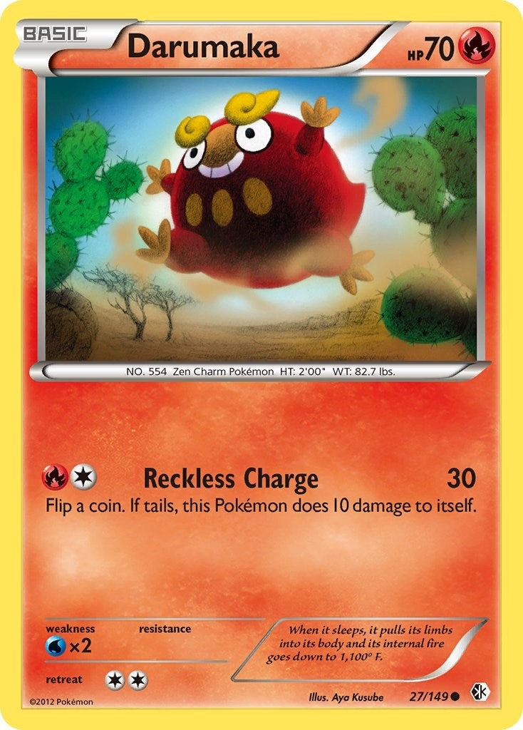 Image for Darumaka (27/149) (Boundaries Crossed) (BCR) - Pokemon