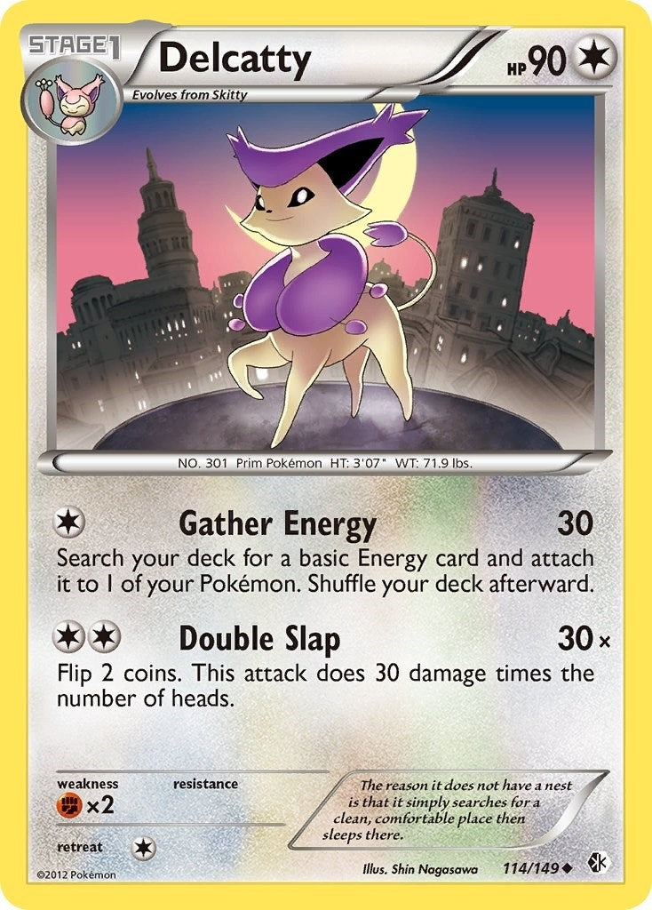 Image for Delcatty (114/149) (Boundaries Crossed) (BCR) - Pokemon