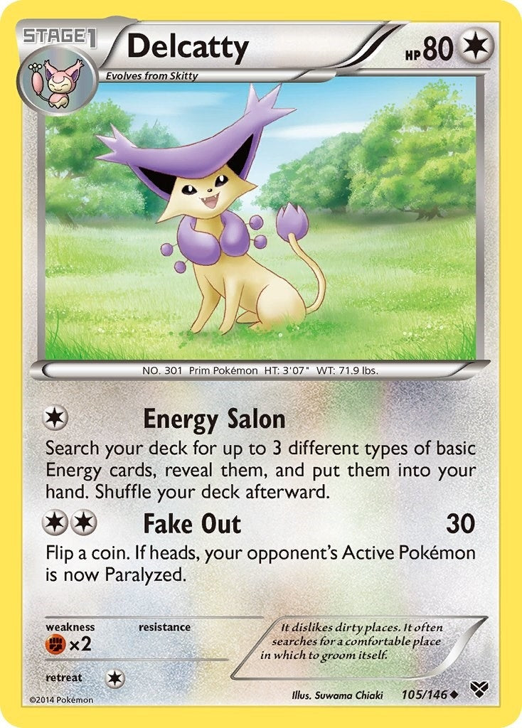 Image for Delcatty (105/146) (XY Base Set) (XY) - Pokemon
