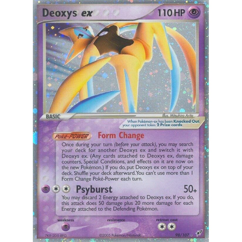 Image for Deoxys ex (Attack Forme) (98/107) (Deoxys) - Pokemon