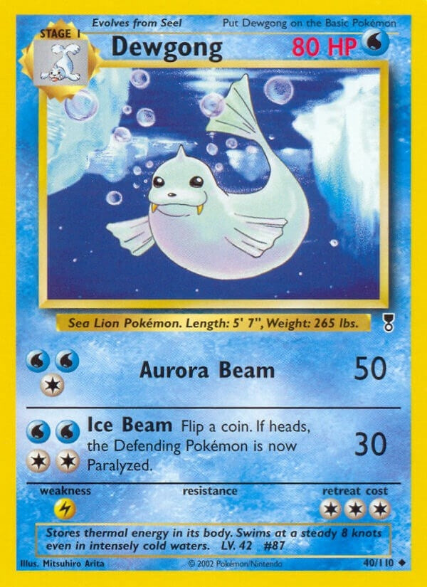 Image for Dewgong (040/110) (Legendary Collection) (LC) - Pokemon