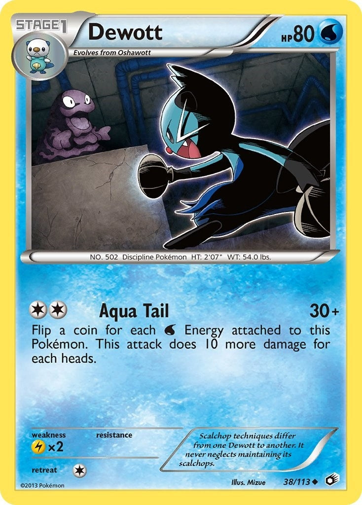 Image for Dewott (38/113) (Legendary Treasures) (LTR) - Pokemon