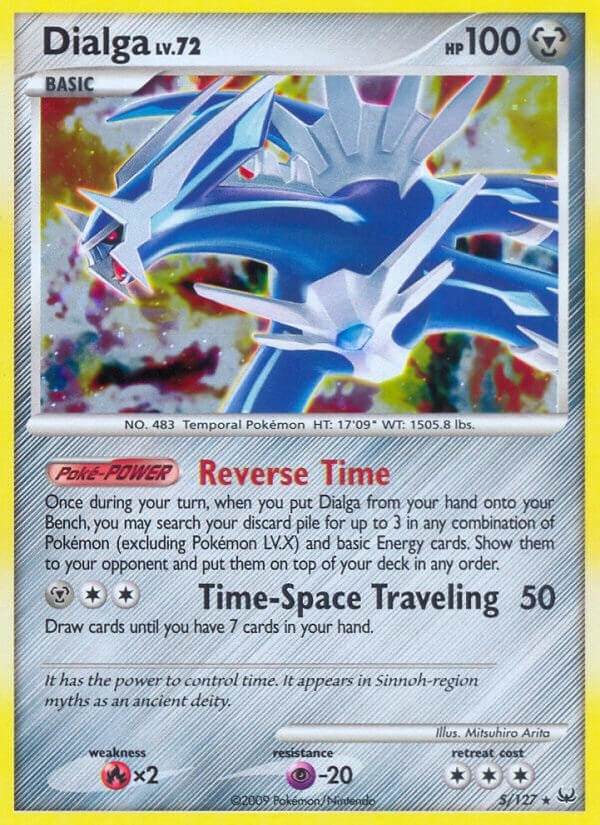 Image for Dialga (5) (5/127) (Platinum) (PL) - Pokemon