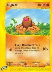 Image for Diglett (106/165) (Expedition) (EX) - Pokemon