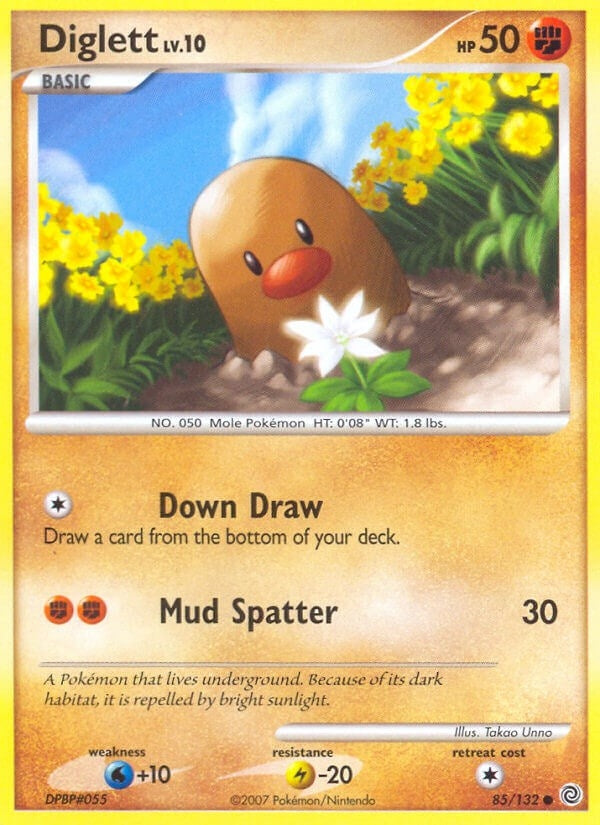 Image for Diglett (85/132) (Secret Wonders) (SW) - Pokemon