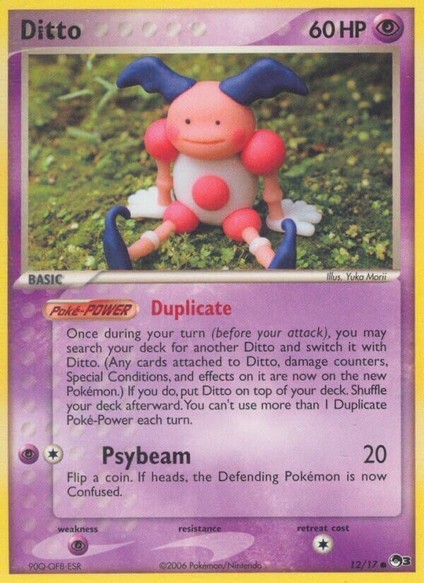 Image for Ditto (012/017) (POP Series 3) (POP) - Pokemon