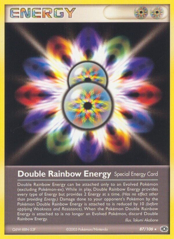 Image for Double Rainbow Energy (87/106) (EX Emerald) (EM) - Pokemon