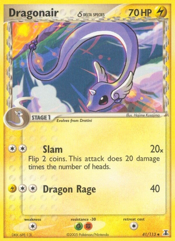 Image for Dragonair - 41/113 (Delta Species) (041/113) (EX Delta Species) (DS) - Pokemon