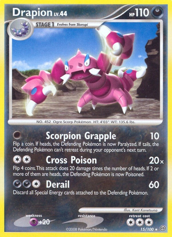 Image for Drapion (15/100) (Stormfront) (SF) - Pokemon