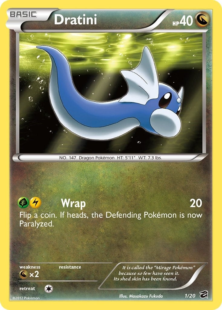Image for Dratini (1) (1/20) (Dragon Vault) (DRV) - Pokemon
