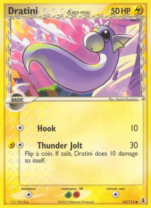 Image for Dratini - 065/113 (Delta Species) (65/113) (EX Delta Species) (DS) - Pokemon