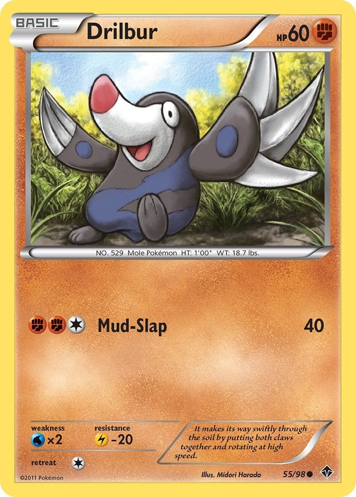 Image for Drilbur (55) (55/98) (Emerging Powers) (EPO) - Pokemon