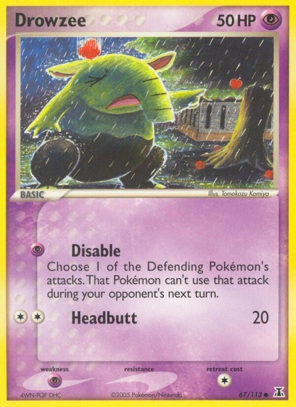 Image for Drowzee (67/113) (EX Delta Species) (DS) - Pokemon