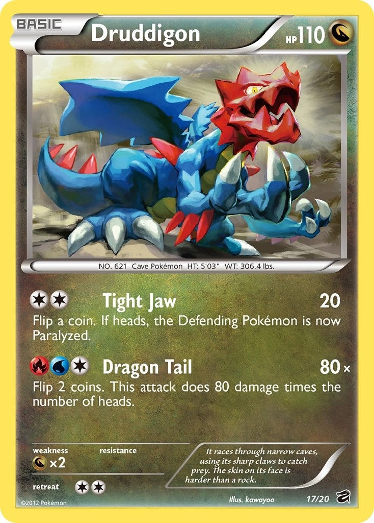 Image for Druddigon (17/20) (Dragon Vault) (DRV) - Pokemon