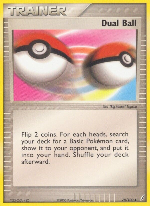 Image for Dual Ball (78/100) (EX Crystal Guardians) (CG) - Pokemon