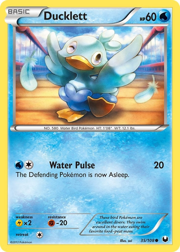 Image for Ducklett (35/108) (Dark Explorers) (DEX) - Pokemon