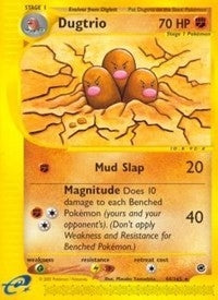 Image for Dugtrio (44) (044/165) (Expedition) (EX) - Pokemon
