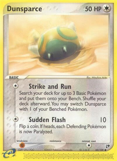 Image for Dunsparce (60/100) (EX Sandstorm) (SS) - Pokemon