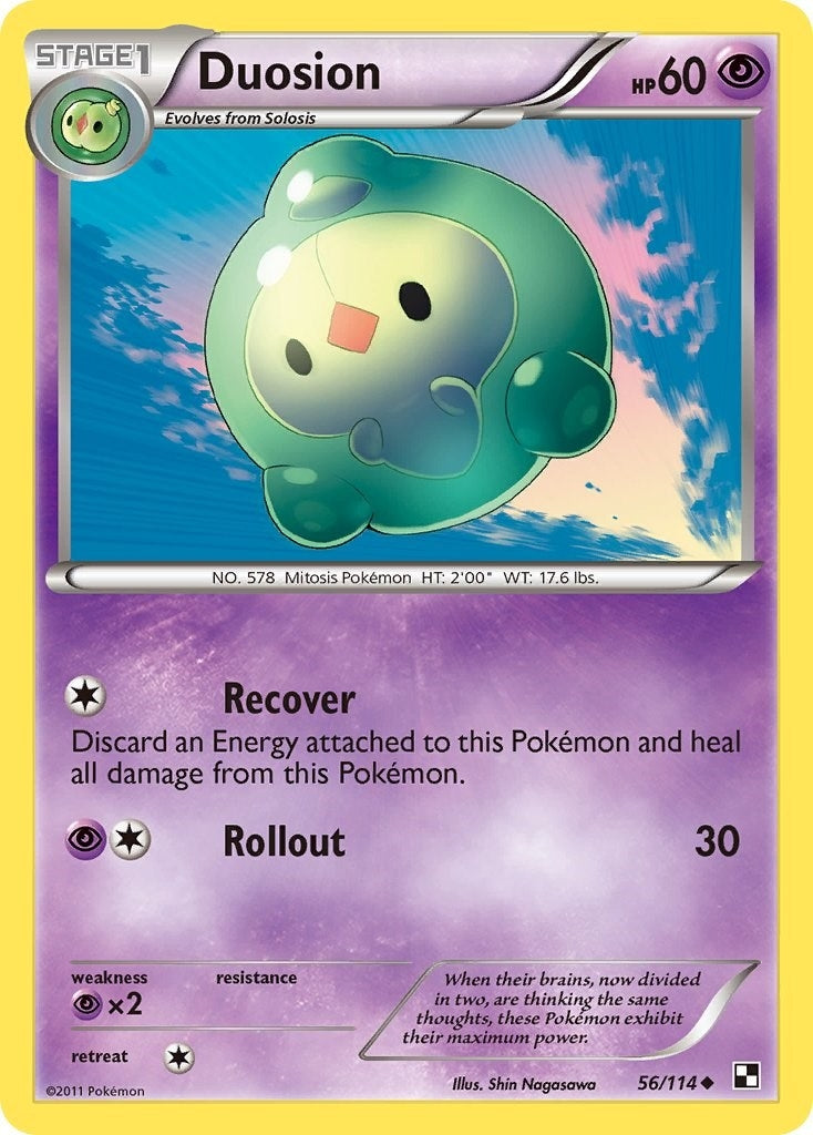 Image for Duosion (56/114) (Black and White) (BLW) - Pokemon
