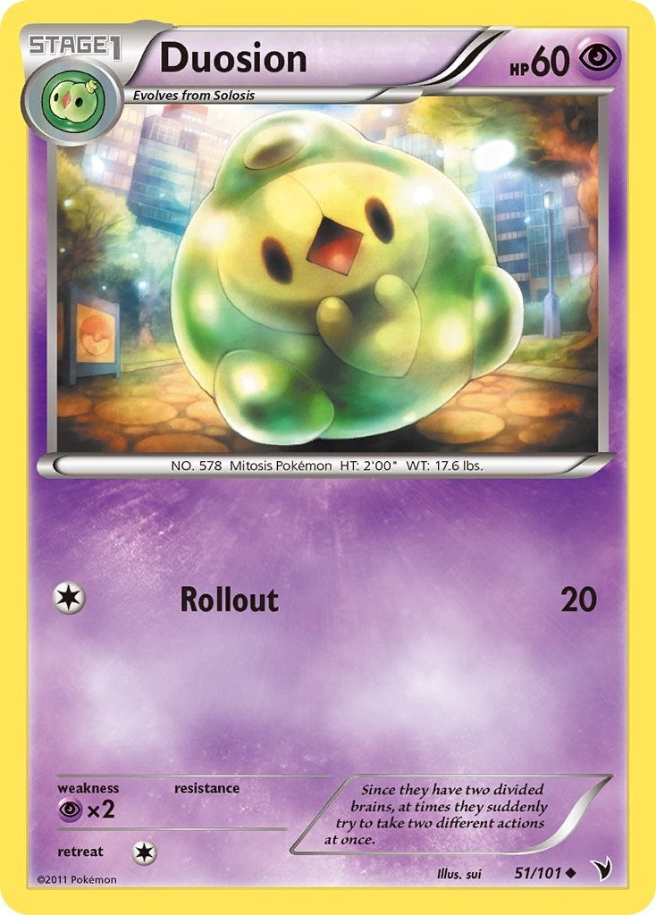 Image for Duosion (51/101) (Noble Victories) (NVI) - Pokemon