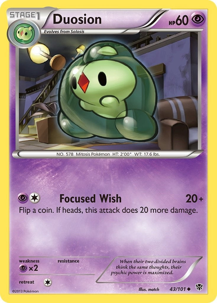 Image for Duosion (43/101) (Plasma Blast) (PLB) - Pokemon