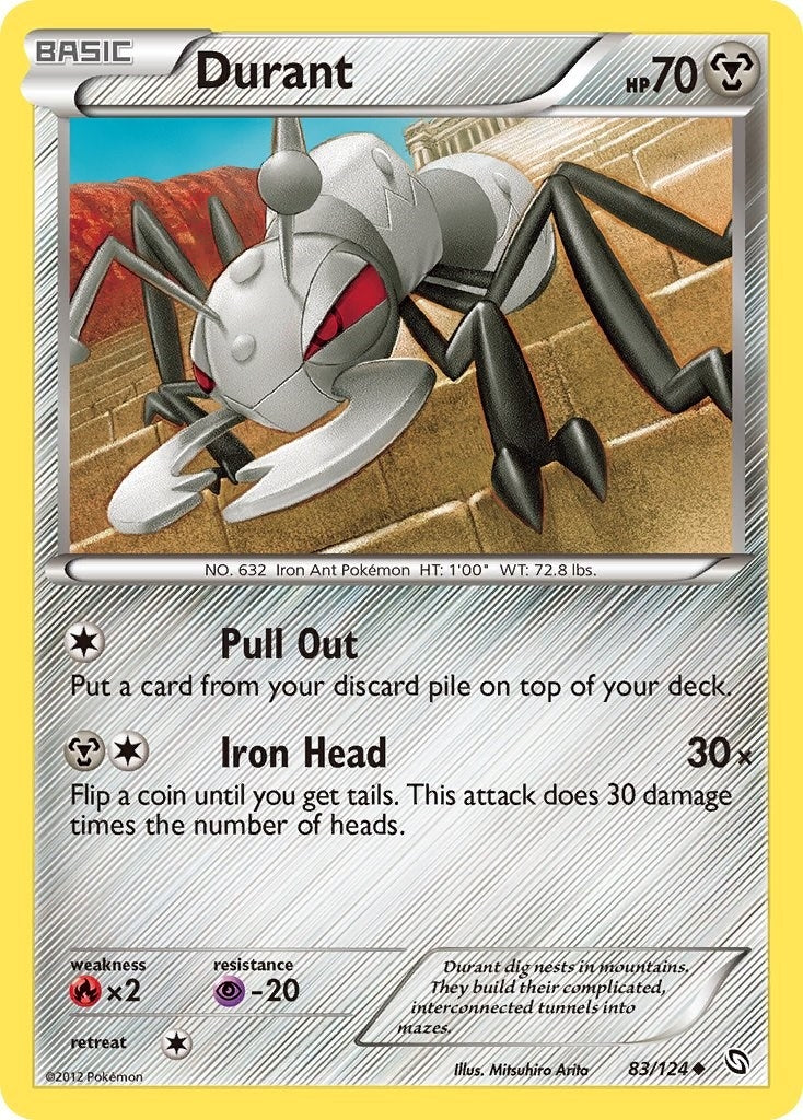 Image for Durant (83/124) (Dragons Exalted) (DRX) - Pokemon