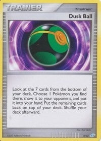 Image for Dusk Ball (9/12) (DP Trainer Kit: Manaphy & Lucario) (PR) - Pokemon