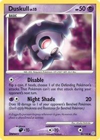 Image for Duskull (80/130) (Diamond and Pearl) (DP) - Pokemon