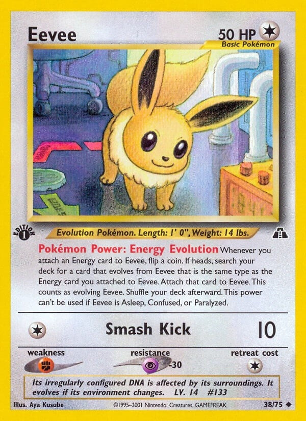 Image for Eevee (38/75) (Neo Discovery) (N2) - Pokemon