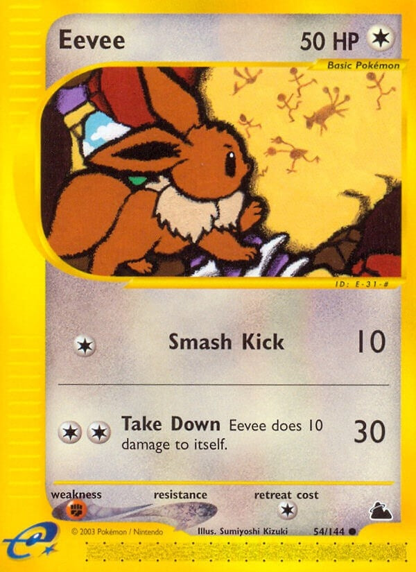 Image for Eevee (054/144) (Skyridge) (SK) - Pokemon