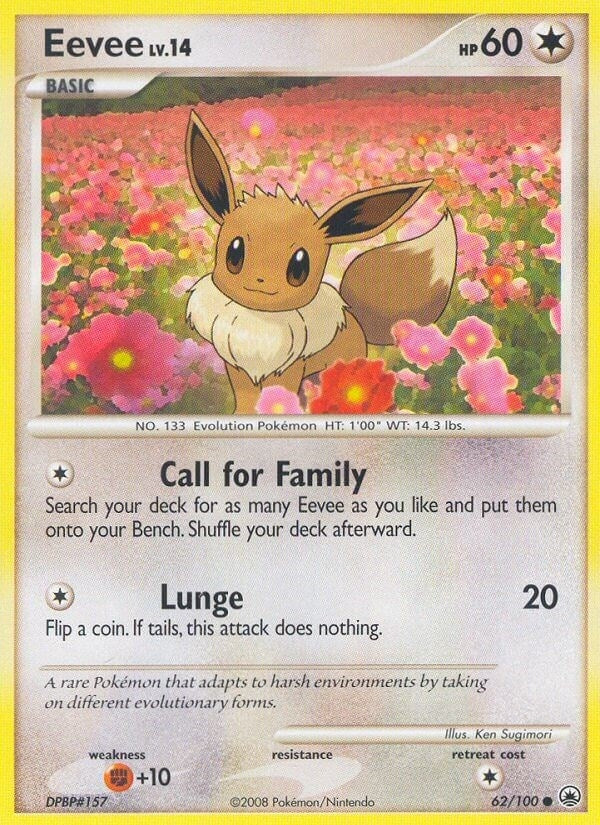 Image for Eevee (62) (62/100) (Majestic Dawn) (MD) - Pokemon